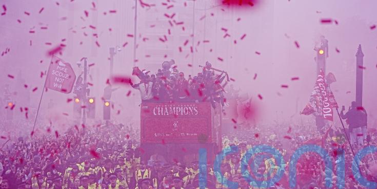 Liverpool celebrate Premier League success with fans in city centre parade