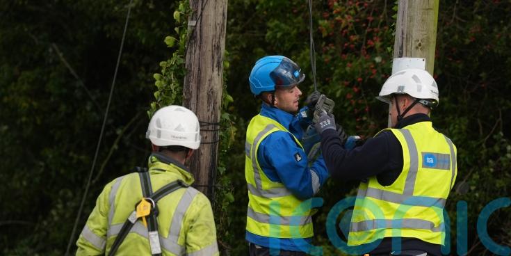 Crews doing ‘very best’ to restore power after Storm Amy