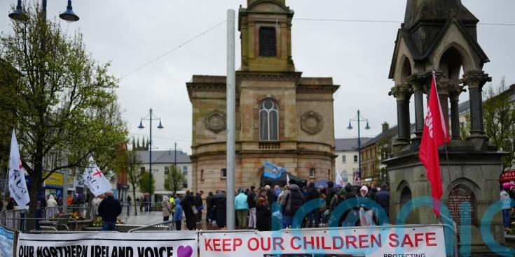Rally in Coleraine hears concerns around immigration