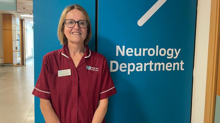 Specialist Neurology nurse Jacqui McKee