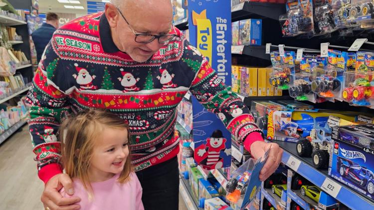 Generosity of County Derry shoppers brings festive magic to hundreds of families