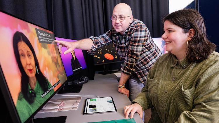 Explore the cutting edge of arts and technology at Flowerfield Arts Centre