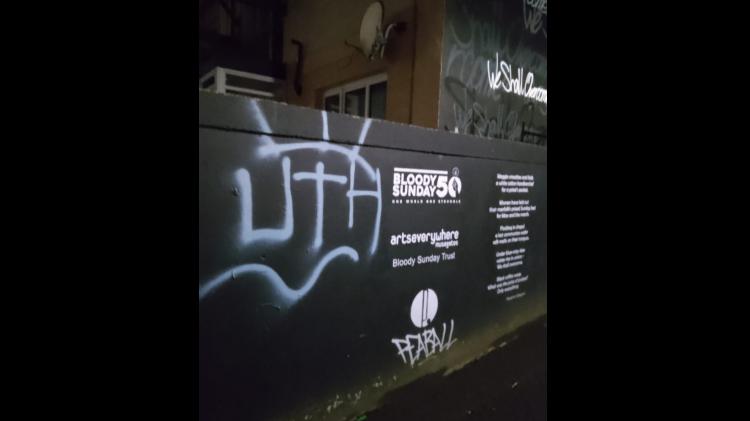 'Defacing of a wall concerning Bloody Sunday actually made me very sad' - Kate Nash