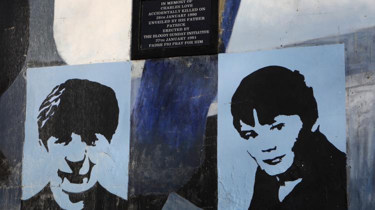 IN PICTURES: New plaque unveiled in Derry to honour memory of Charles Love