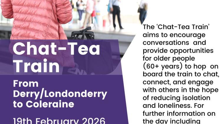 Next Chat-Tea Train to depart from Derry to Coleraine