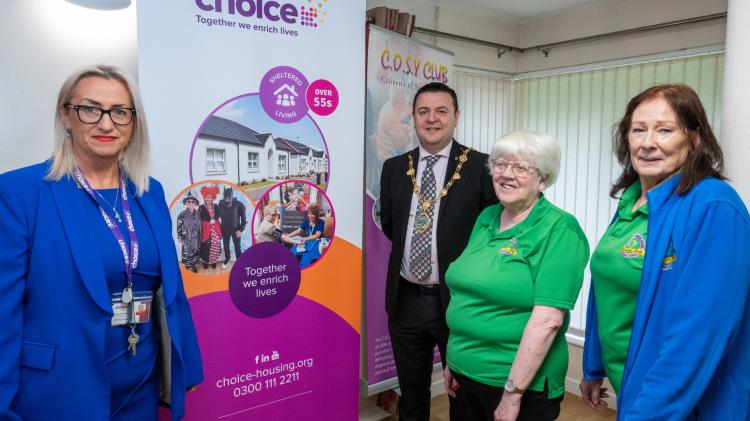 Mayor praises community spirit at Derry's Donal Casey Court