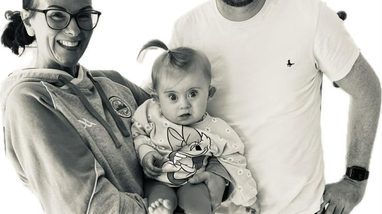 Cathy, Jonny and Ava Rose.