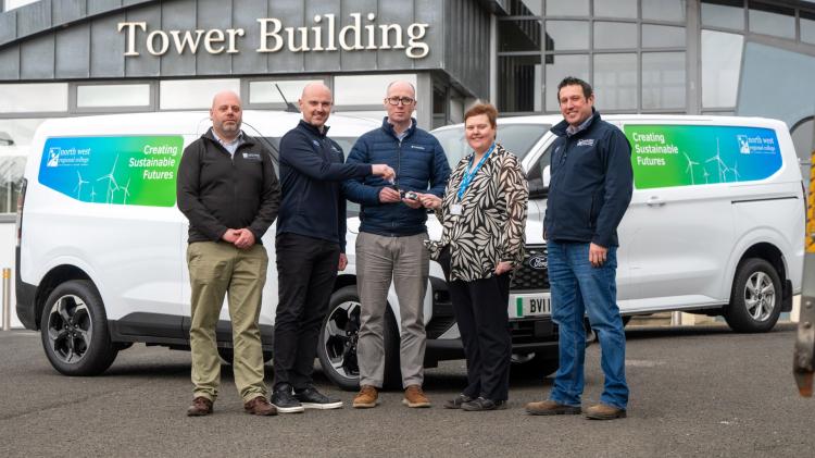 North West Regional College advances net zero with new electric fleet vehicles