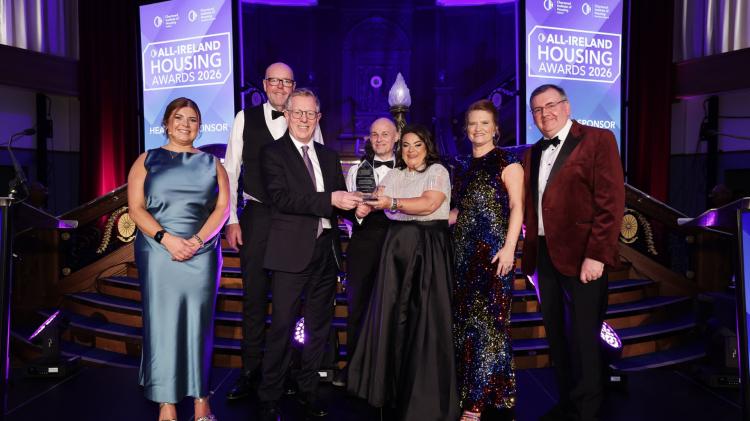 Apex wins All-Ireland Housing Award for life-changing Derry partnership