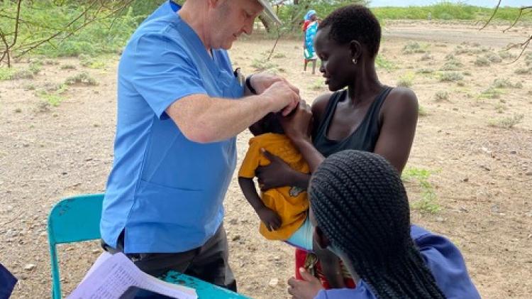 Jim Hill's using 38 years valuable NHS experience in Turkana to 'support New Ways&rsquo; health programmes.