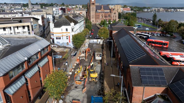 NI Water&rsquo;s Foyle Street Network Upgrades Project achieves Sustainable BREEAM Infrastructure Award
