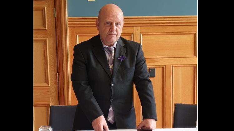 Human Rights activist Edwin Duggan launching  campaign to have Jade's Law equivalent enacted in the North.