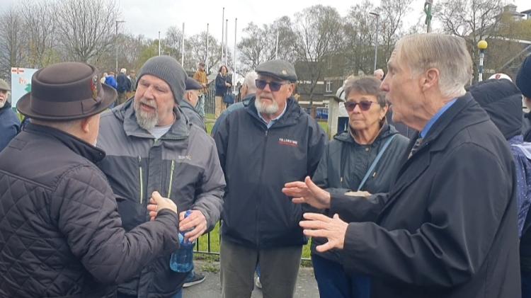 Delegation from US AOH Freedom For All Ireland division visits Derry