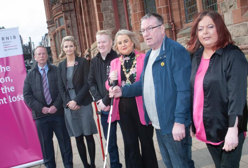 Derry first Council on island to pass motion for sight loss accessibility