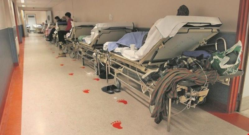 Letterkenny had 2nd highest number waiting on hospital beds this morning 