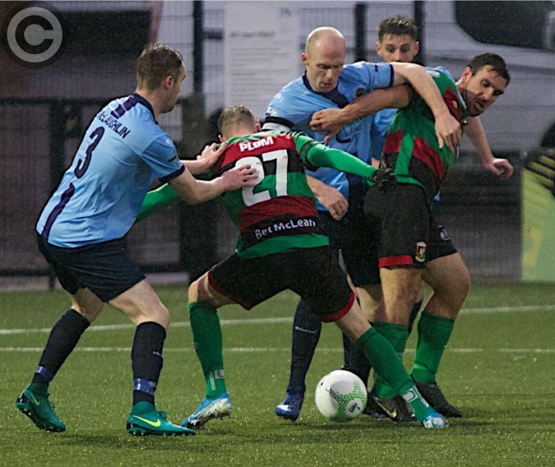 Institute manager Sean Connor describes draw with Glentoran as "A tremendous point"