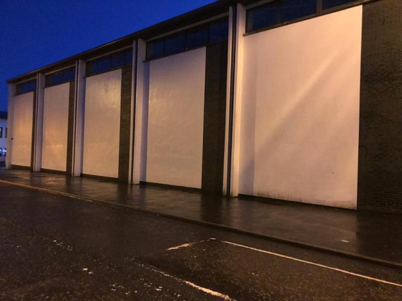 Death threat graffiti removed in Creggan
