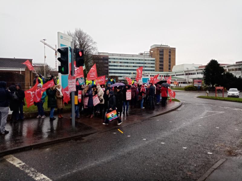 Derry health care workers unite for equality