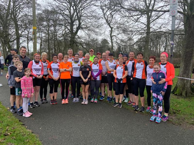Termoneeny's Anne Breen celebrates her 50th parkrun