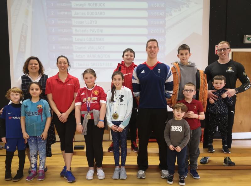Olympic Swimmers inspire the next generation of sports stars at Oakgrove Integrated PS