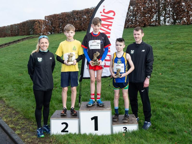 Local runners take top spots in NI Primary School Cross Country League