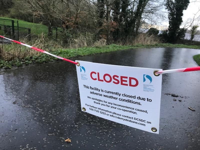 STORM CIARA UPDATE: Closures remain in place across Derry as stormy weather expected to continue for the rest of the day