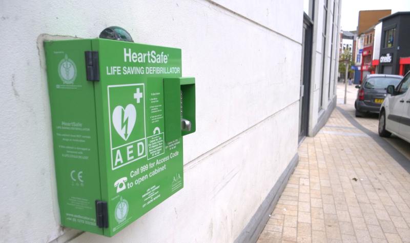 Fury after a lifesaving defibrillator in Derry's city centre, which cost £2,500 to install, is destroyed by vandals