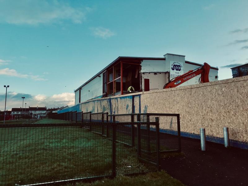 End of an era in Derry estate as demolition works begins on a 50-year-old community centre