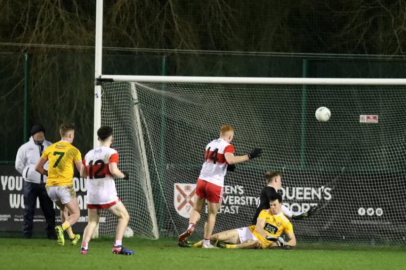 Wasteful Derry dumped out of U20 championship by Antrim