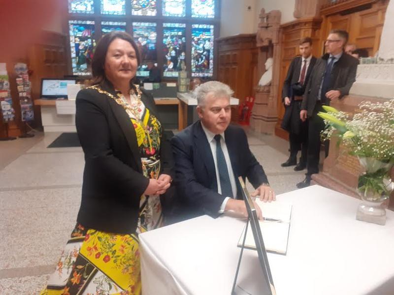 New Secretary of State makes visit to Derry