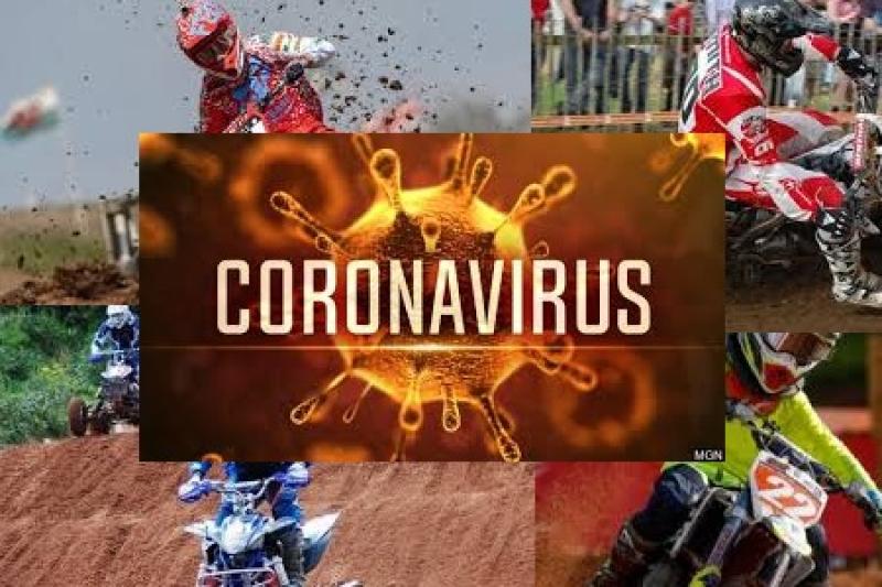 Motorcycle racing association of Ireland also in lockdown