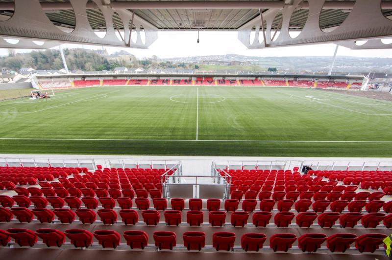 Brandywell voted top ground in NI
