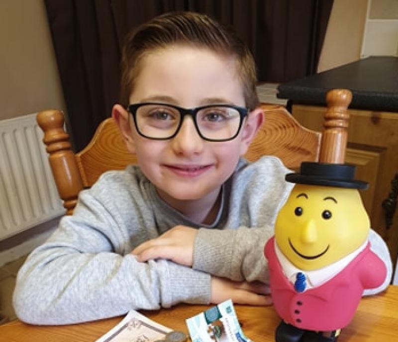 Schoolboy donates pocket money to food bank