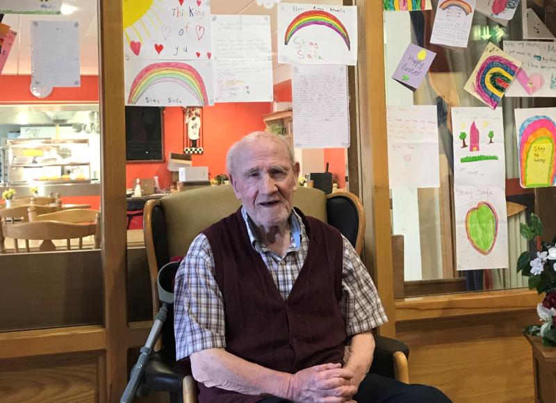 Children respond brilliantly to an appeal for artwork to help cheer up residents at a care home in Derry