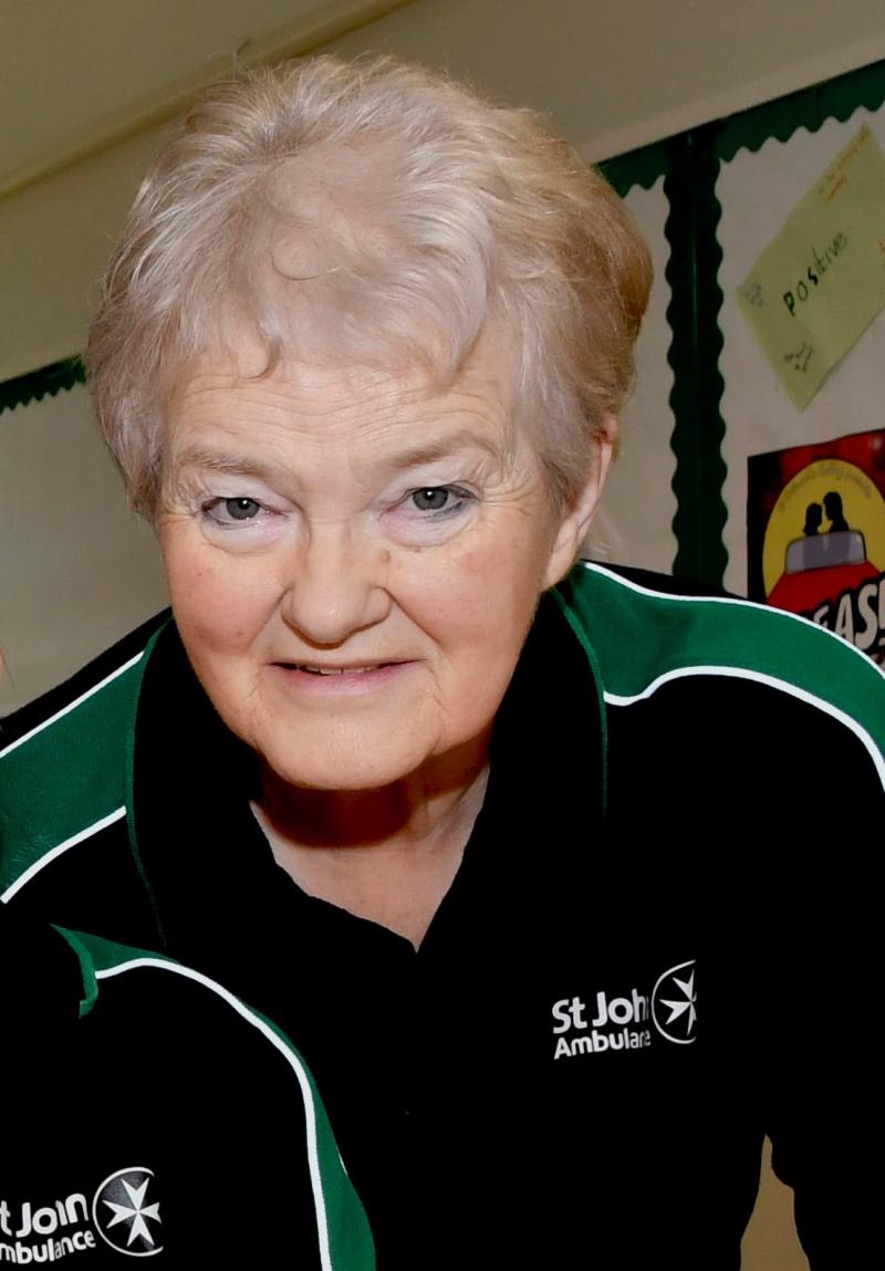 Sad passing of Anne Heaney, a stalwart for many years of the St John Ambulance organisation in Derry 