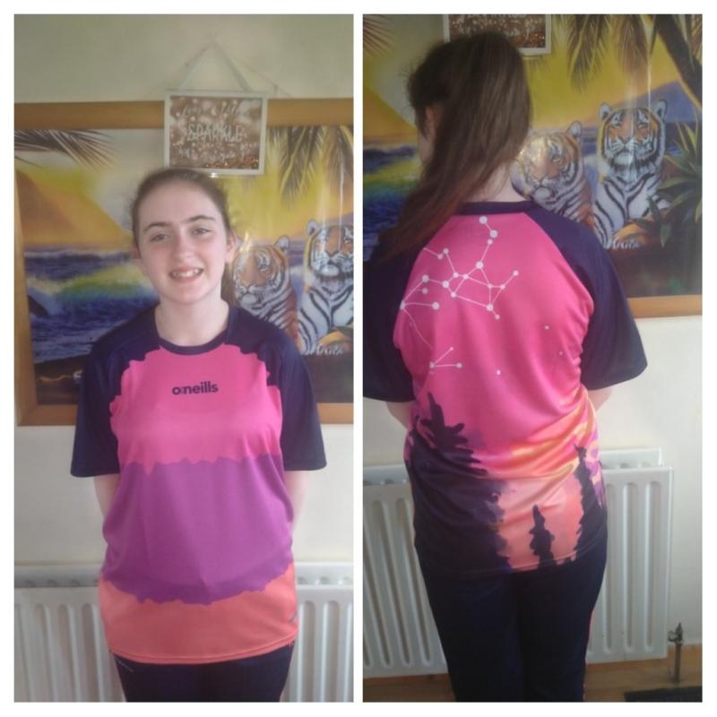 County Derry schoolgirl wins jersey design competition