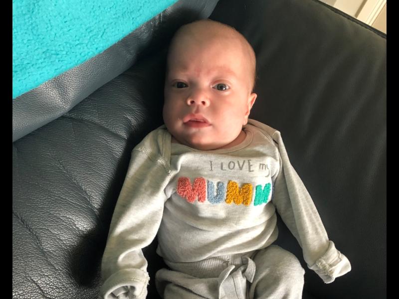 Two men brave the shave to support charity which helped little Michael and his family