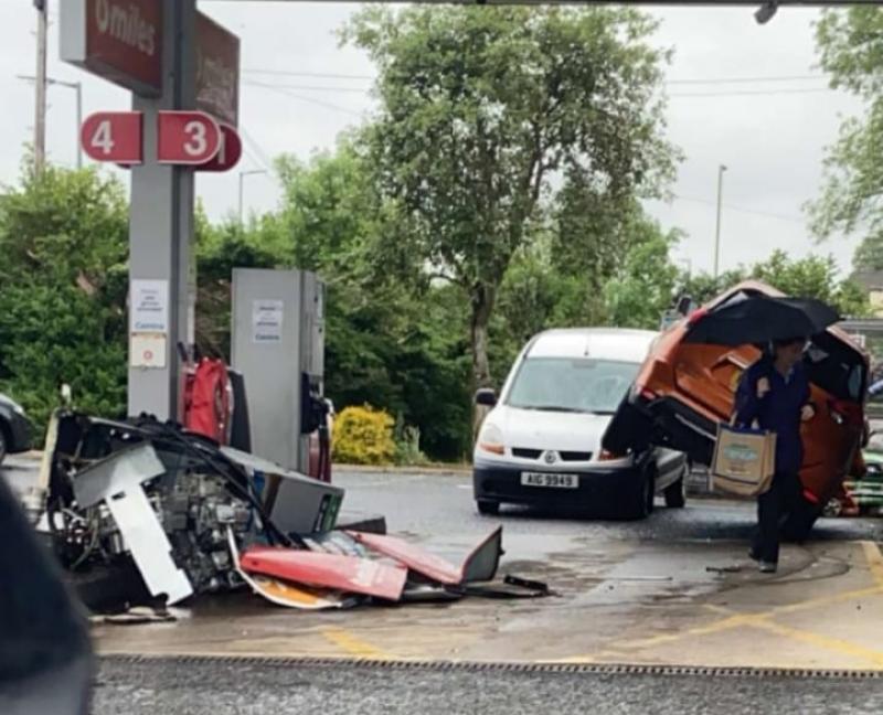 Driver cautioned after two-vehicle collision