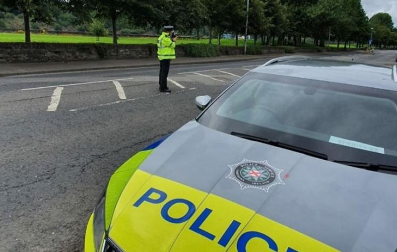 Five motorists caught speeding during police operation in Derry today