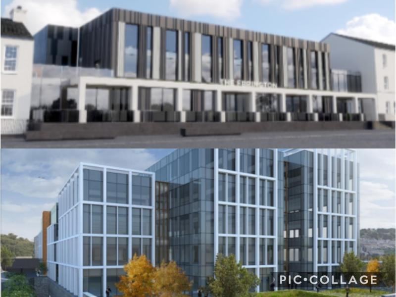 Major hotel and office developments at Ebrington delayed