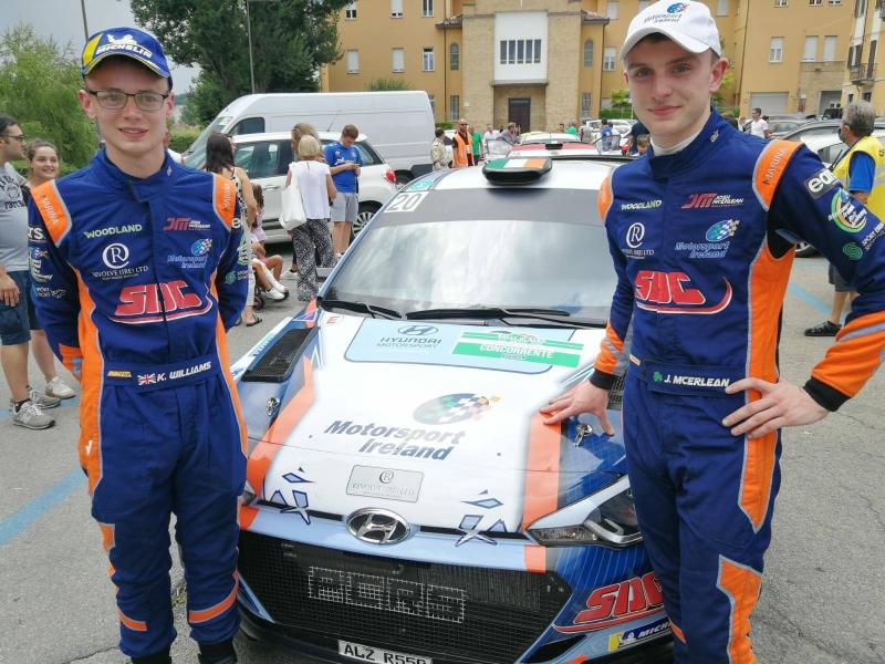Josh McErlean 'delighted' after completing Rally di Alba