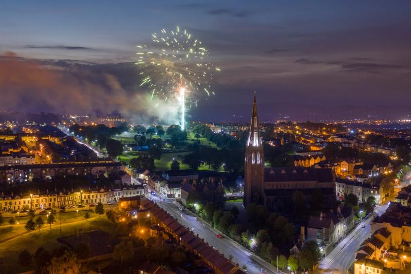 Féile 2020 closing event 'Fire in the Sky' goes viral