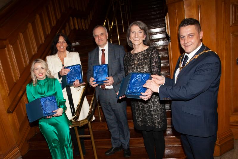 Civic reception held to honour local Pearson National Teaching Award winners