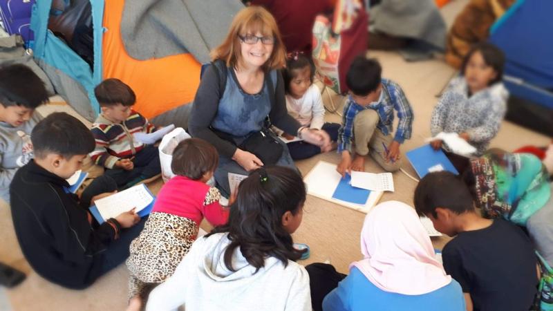 Derry couple provide humanitarian aid at Greek refugee camp