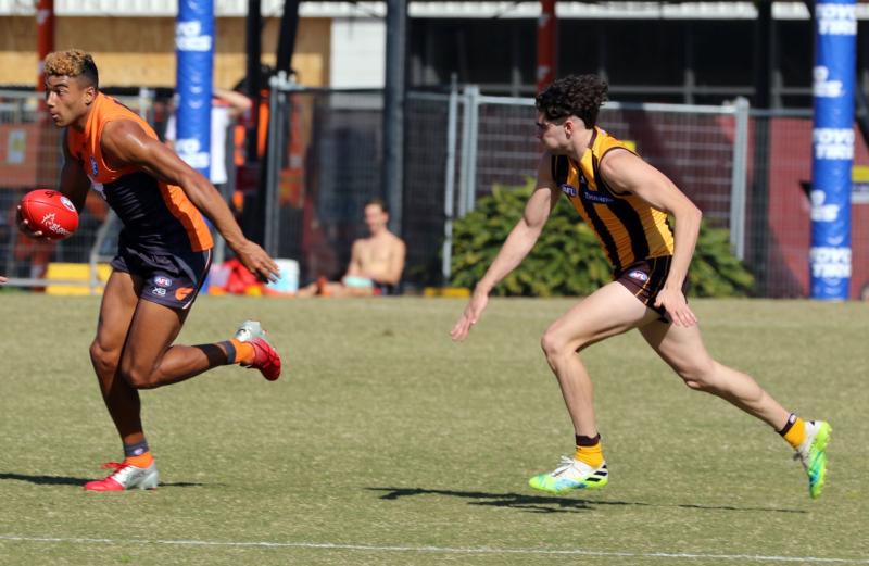 A Giant step forward: Callum Brown signs a new AFL contract