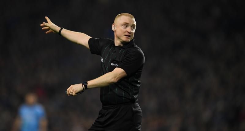 Barry Cassidy named as standby referee for All-Ireland U20 final