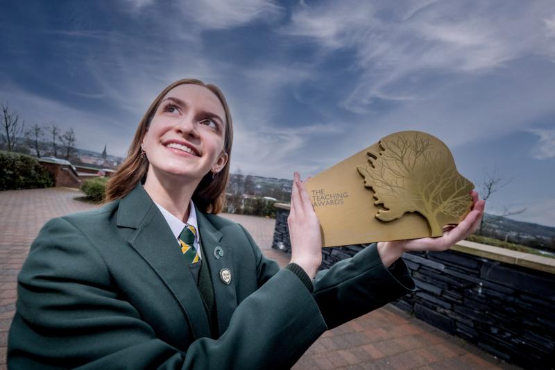 Big celebrations as St Cecilia's College in Derry finally get their hands on Secondary School of the Year award