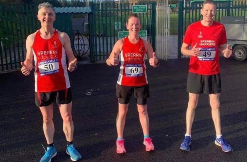 Sperrin Harriers in pre winter lockdown action