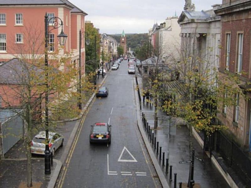 Bishop Street outdoor seating and dining area works complete