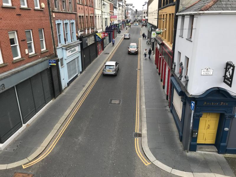 New path at Shipquay Gate, one-way system at Ferryquay Street and removal of parking in the Diamond - just some of the new measures being introduced in Derry's city centre